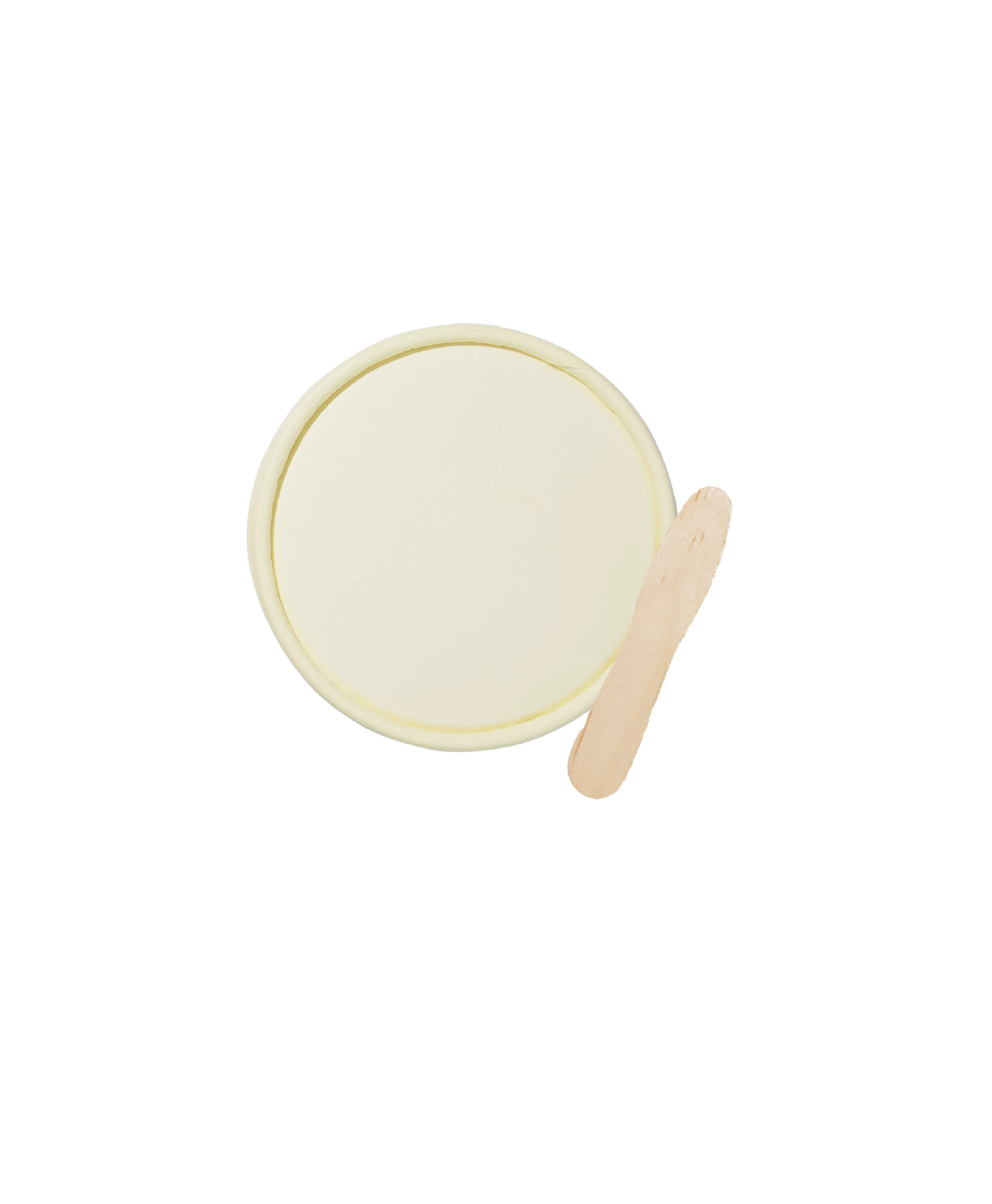 PAPP-DECKEL MIT HOLZLÖFFEL GENUSSBECHER
